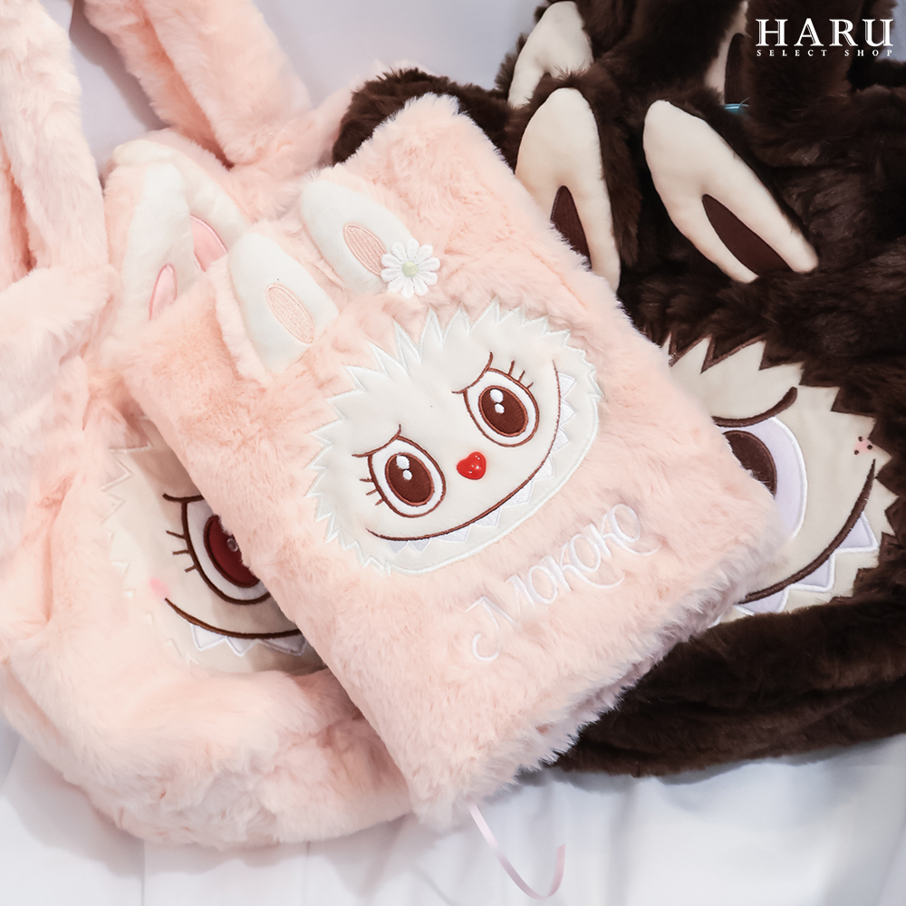 🎪樂園限定🎪  POP MART 泡泡瑪特 MOKOKO 甜心系列 毛絨 筆記本 內頁立體卡 手札