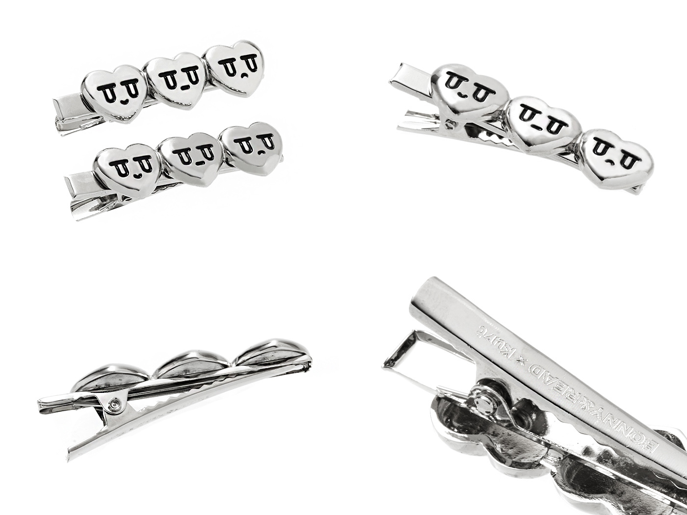 飾品,kurt聯名,kurt wu,愛心,髮夾,髮夾組,hairclips