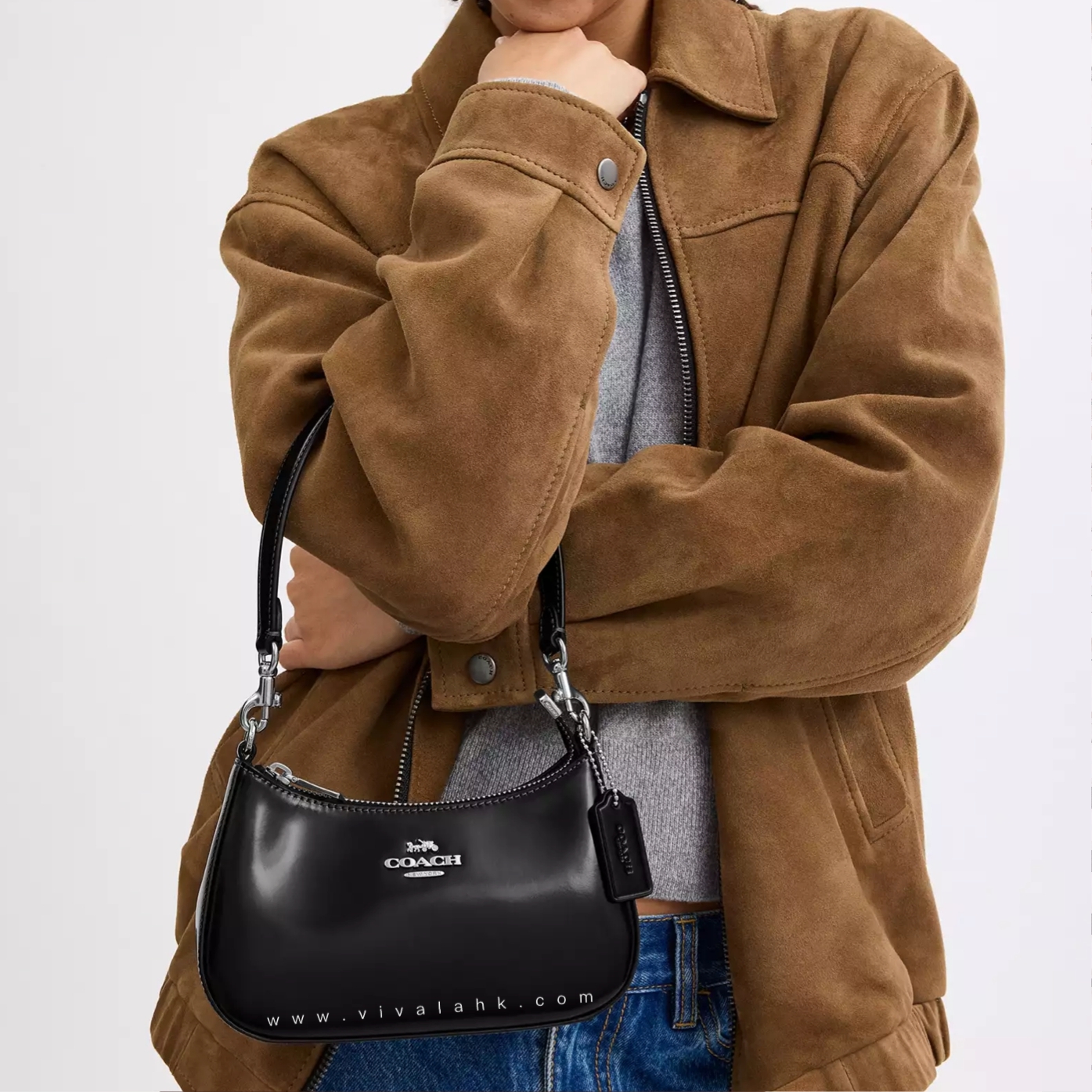 Coach - Teri 手提+斜孭多用袋 (Mini) (光面硬皮) (CW310)