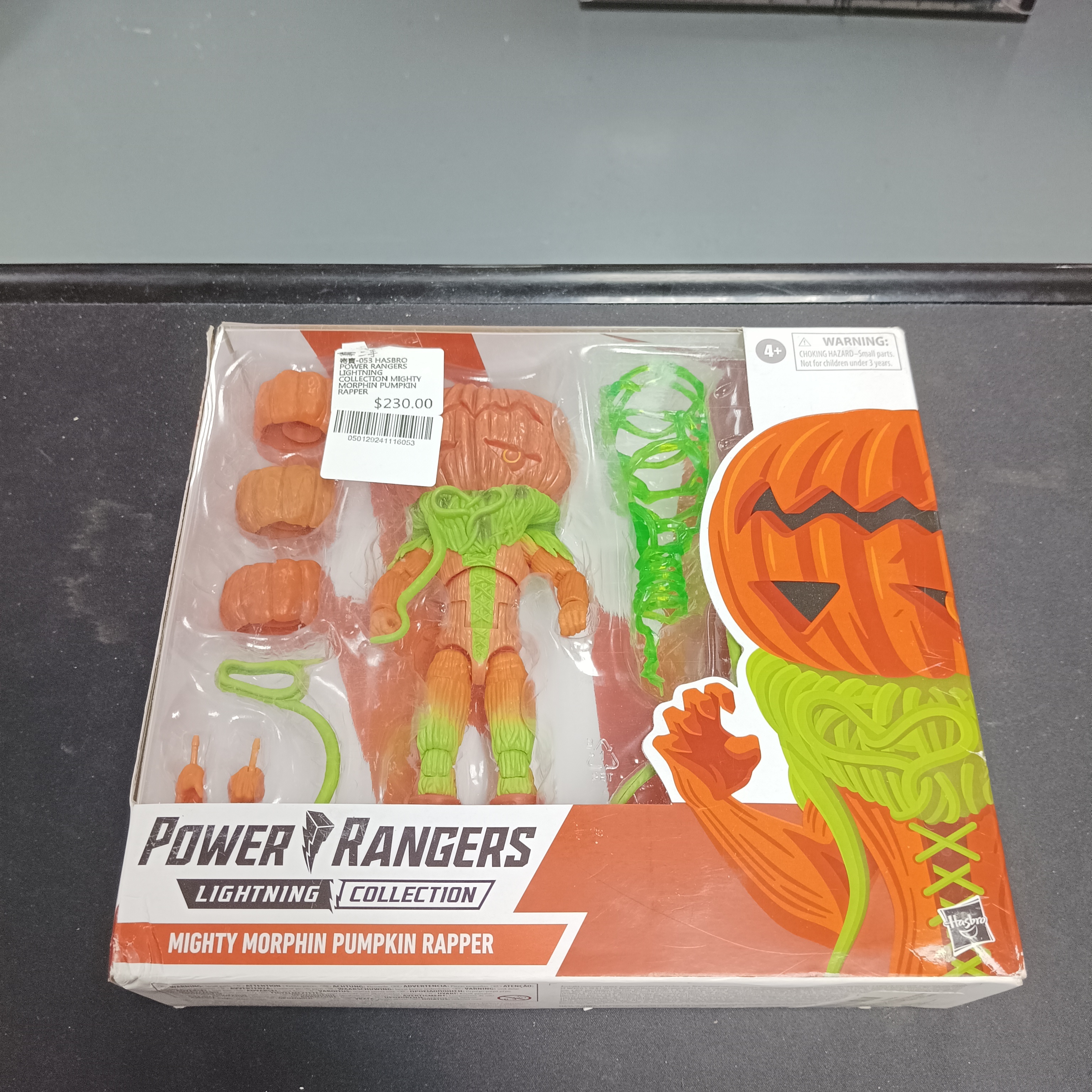 寄賣-053 HASBRO POWER RANGERS LIGHTNING COLLECTION MIGHTY MORPHIN PUMPKIN RAPPER