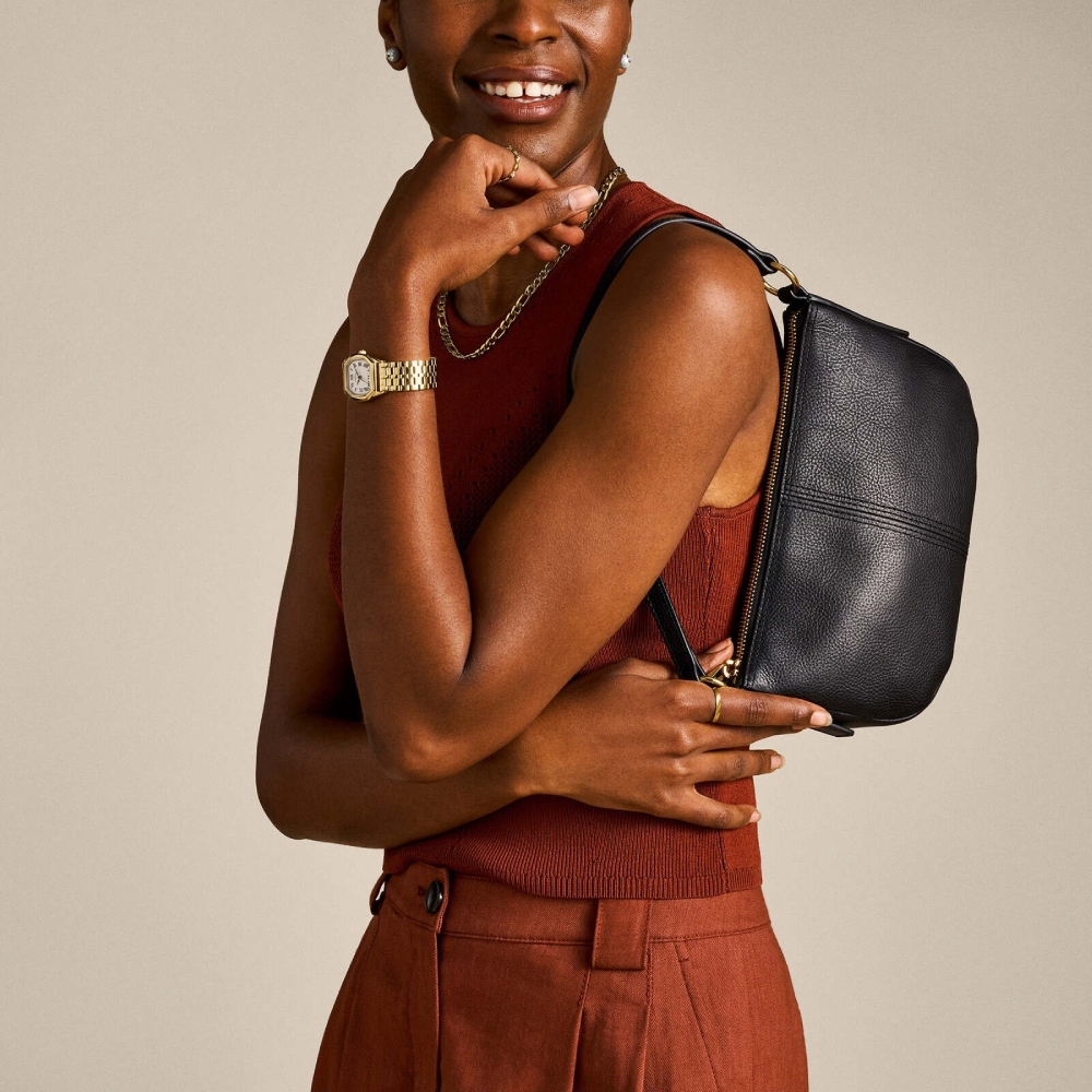 Jolie 真皮法棍包-黑色 ZB11097001