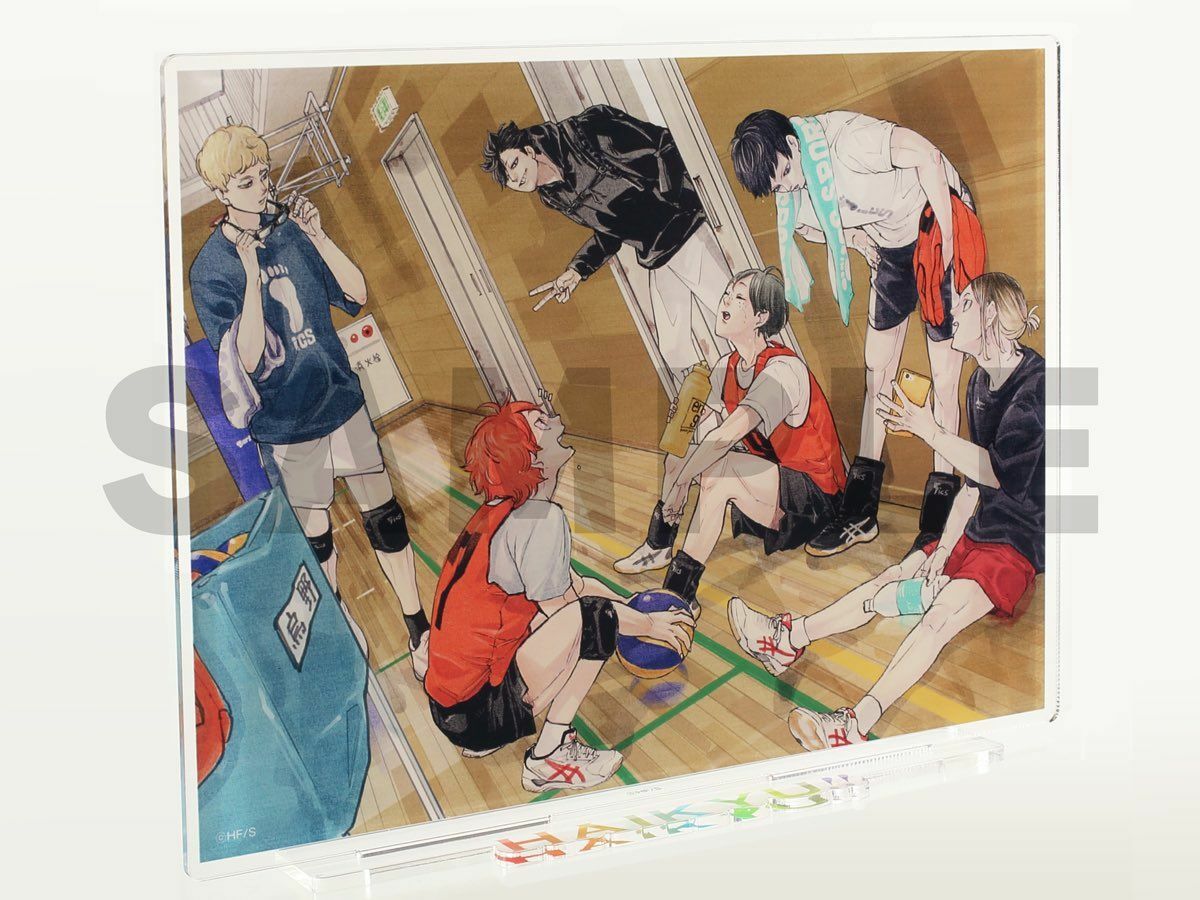 現貨ジャンプ JUMP GIGA 2024 AUTUMN 排球少年立牌及透卡附錄