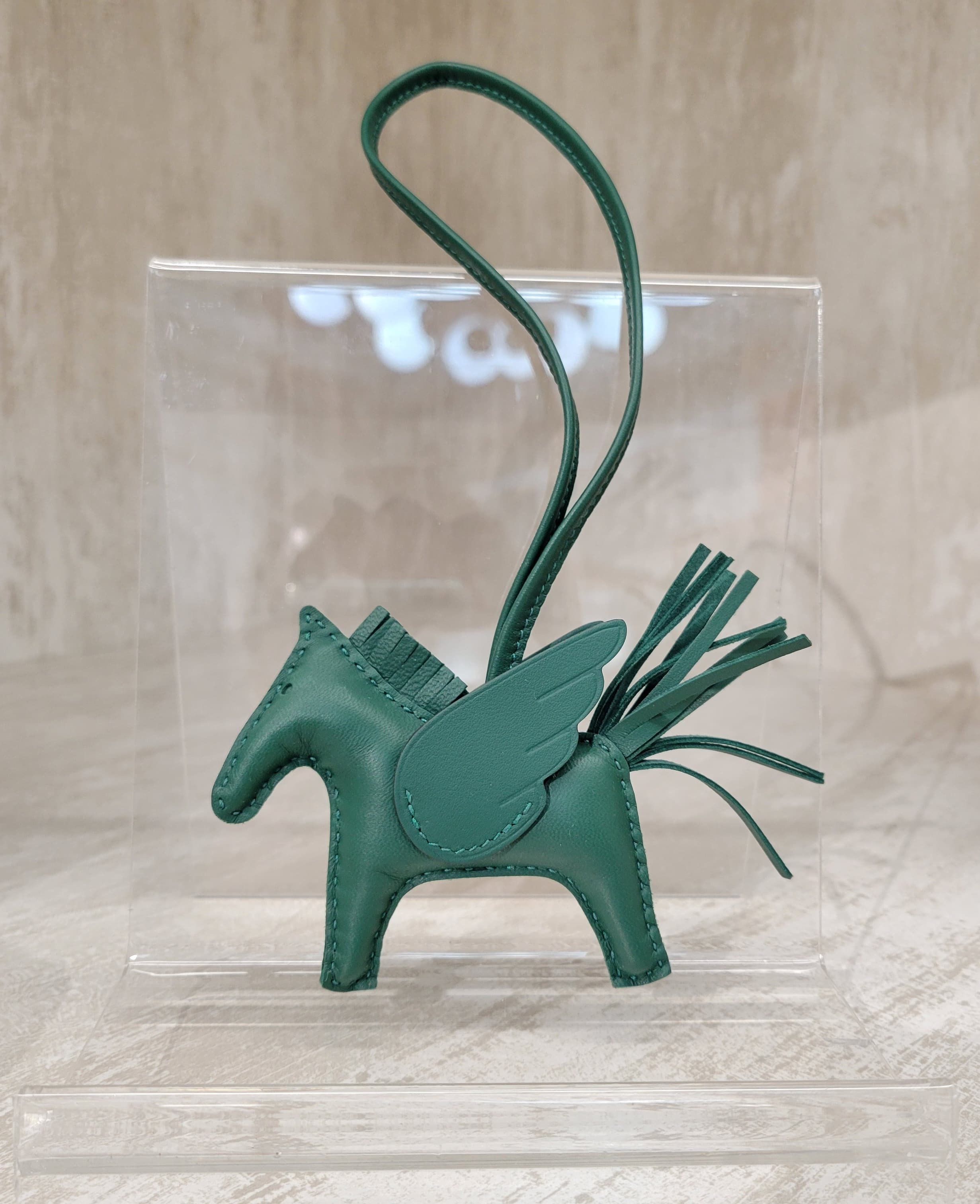 HERMES RODEO PEGASE VERT MOYEN PM size 中綠色飛馬