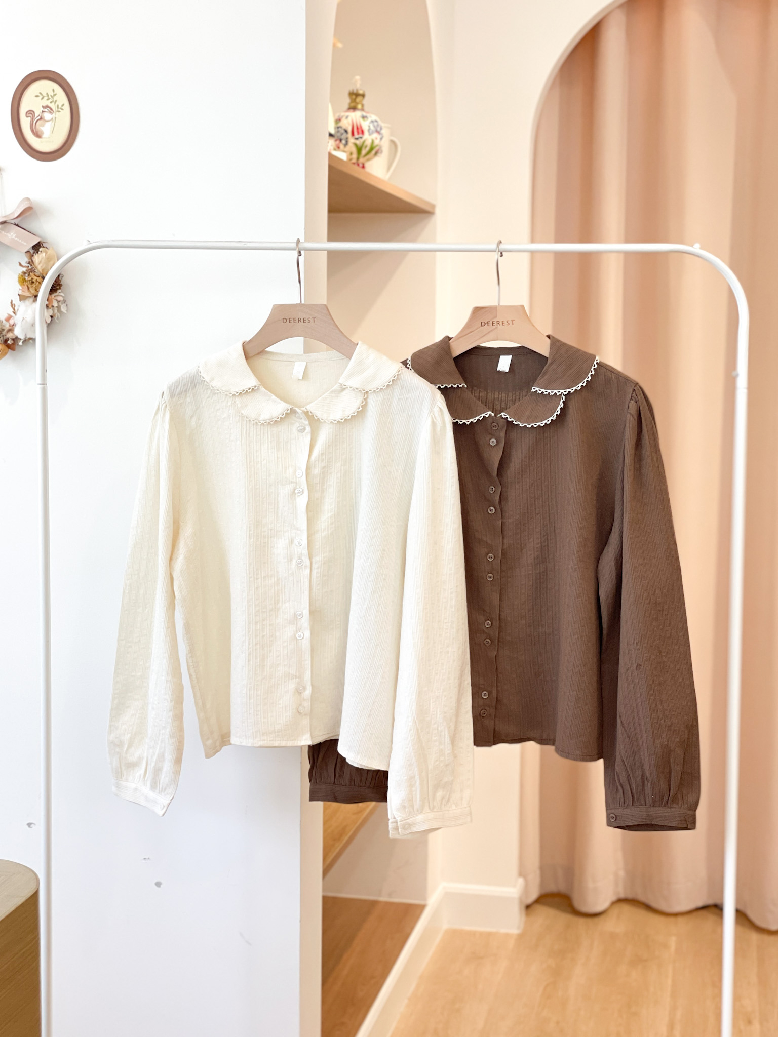 T1193 Floret Petal Trims Blouse