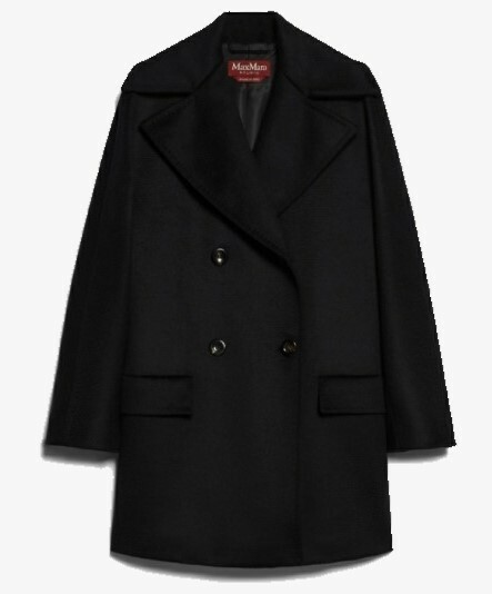 1MM1119-012 MAXMARA Kent Coat Black #2426086041 (C-EU-E)