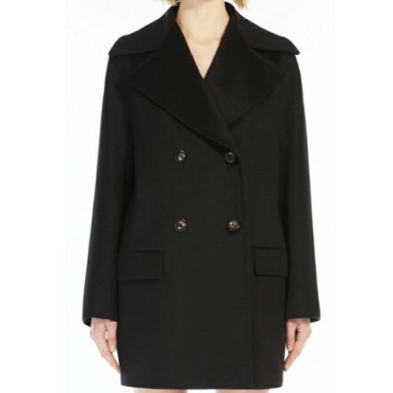 1MM1119-012 MAXMARA Kent Coat Black #2426086041 (C-EU-E)