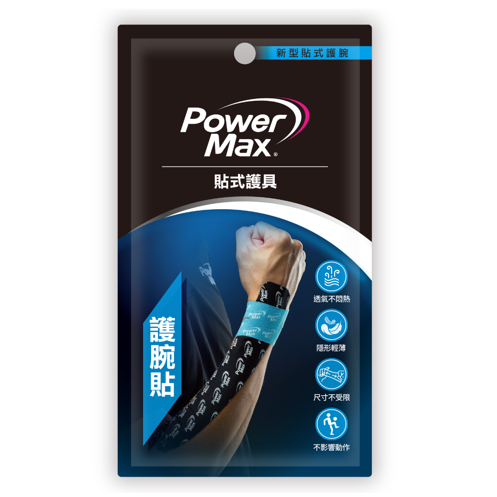 【PowerMax】跑步旅遊備戰組｜預裁便攜包5入組合｜膝蓋、小腿、手腕任選搭配｜台灣製造