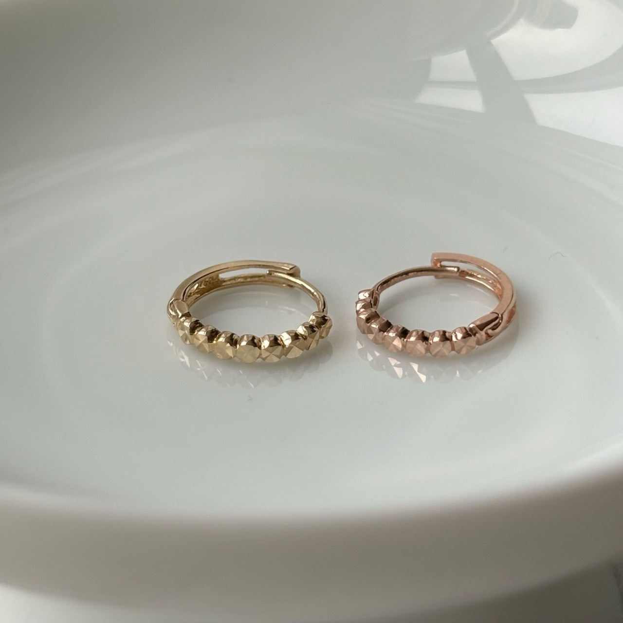 14K 12mm Oblate耳圈