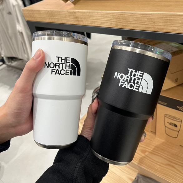 THE NORTH FACE 韓國限定 登山雙層真空隔熱保溫杯 591ML