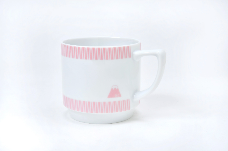 SWEETS CRAFT 日本富士山系列馬克杯 粉紅色