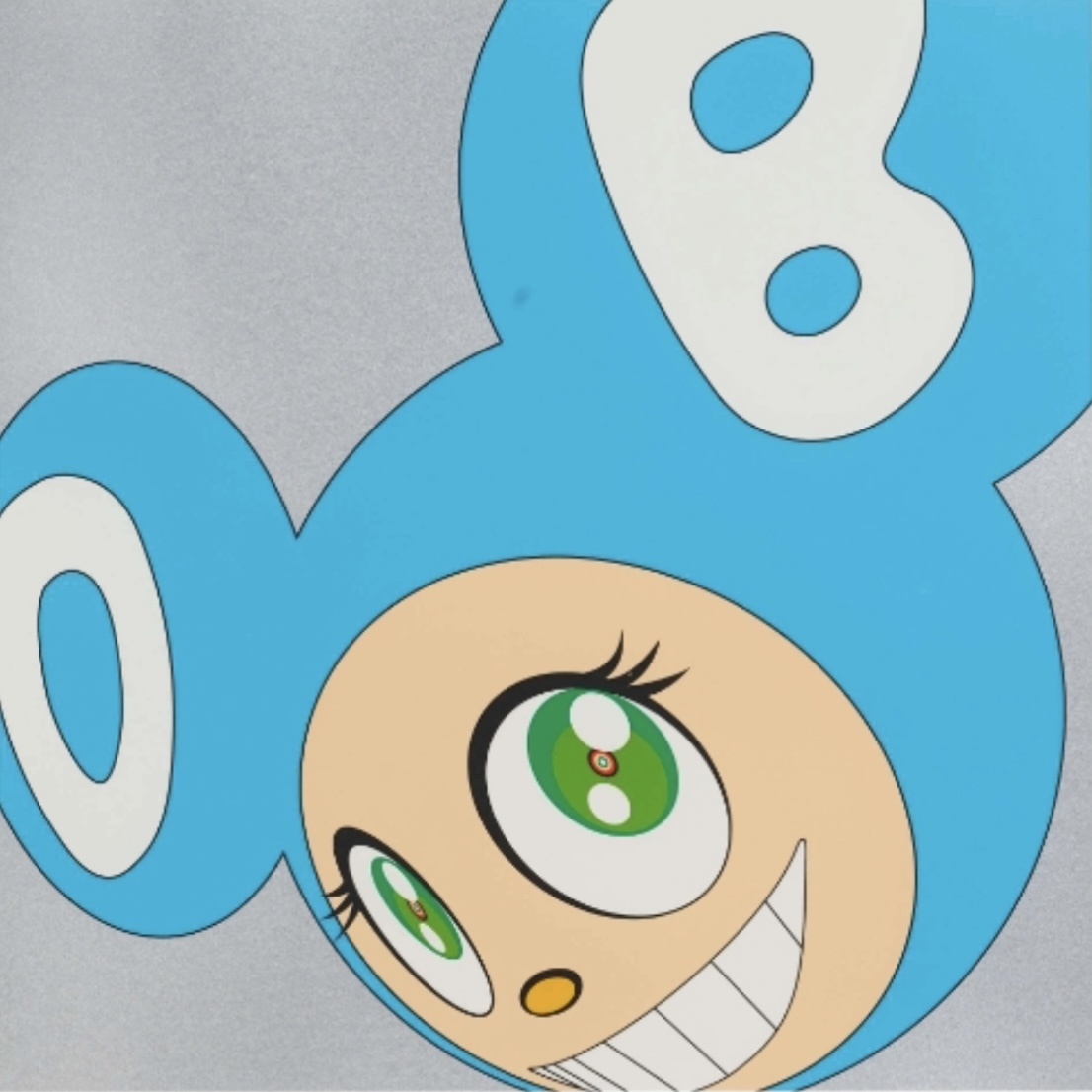 村上隆 Takashi Murakami - AND THEN Light Blue