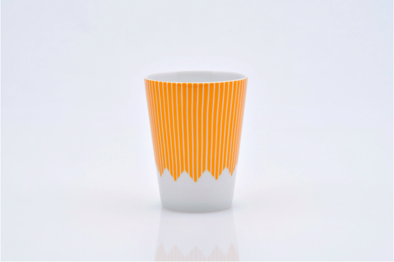 SWEETS CRAFT 日本富士山杯 210ml (HL) 橘色