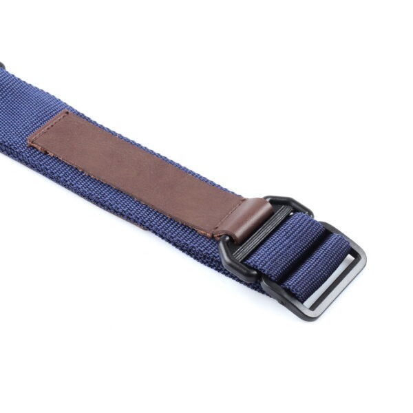 Dr.Case Nylon Side Strap 窄版+快拆接頭 藍色 吉他/貝斯背帶