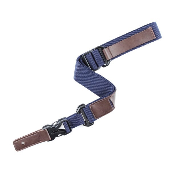 Dr.Case Nylon Side Strap 窄版+快拆接頭 藍色 吉他/貝斯背帶