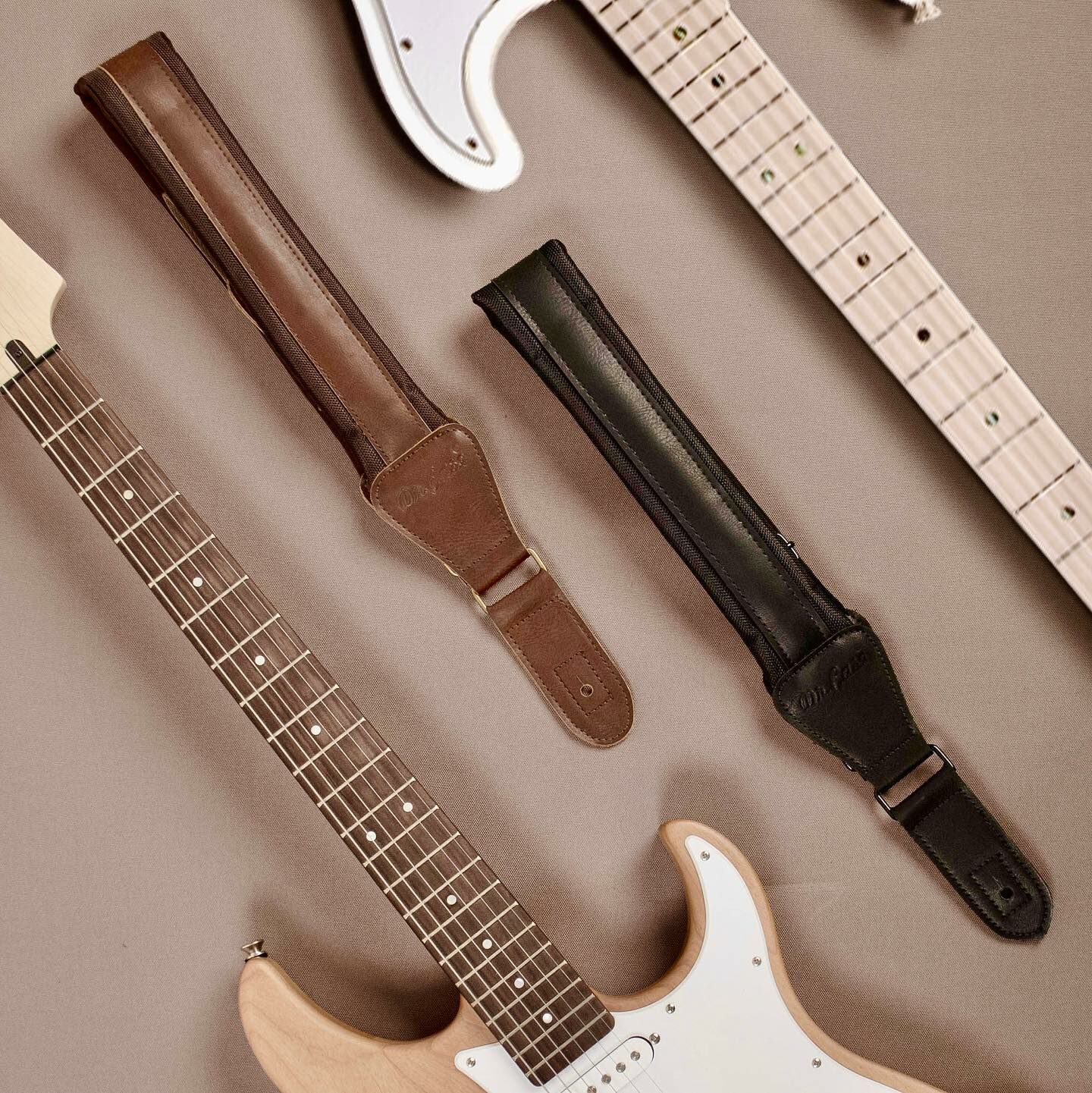Dr.Case Padded Strap PROTAGE 2.0 加寬版 黑色 吉他/貝斯背帶
