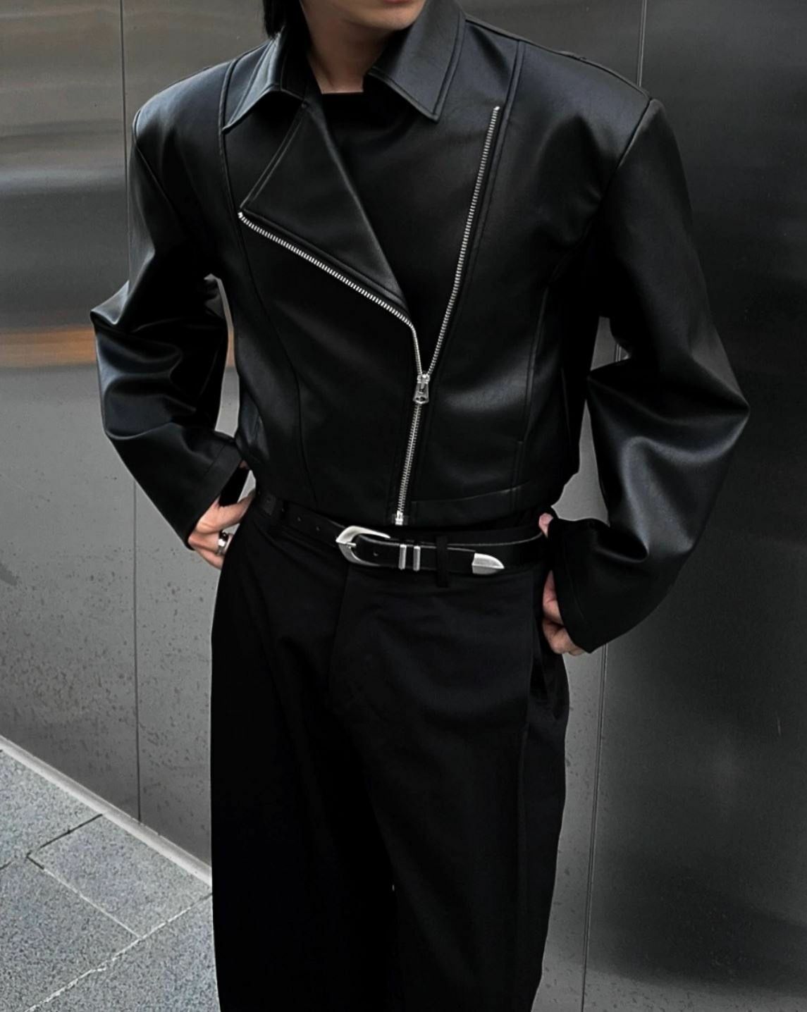 Biker合成皮褸 JK2572