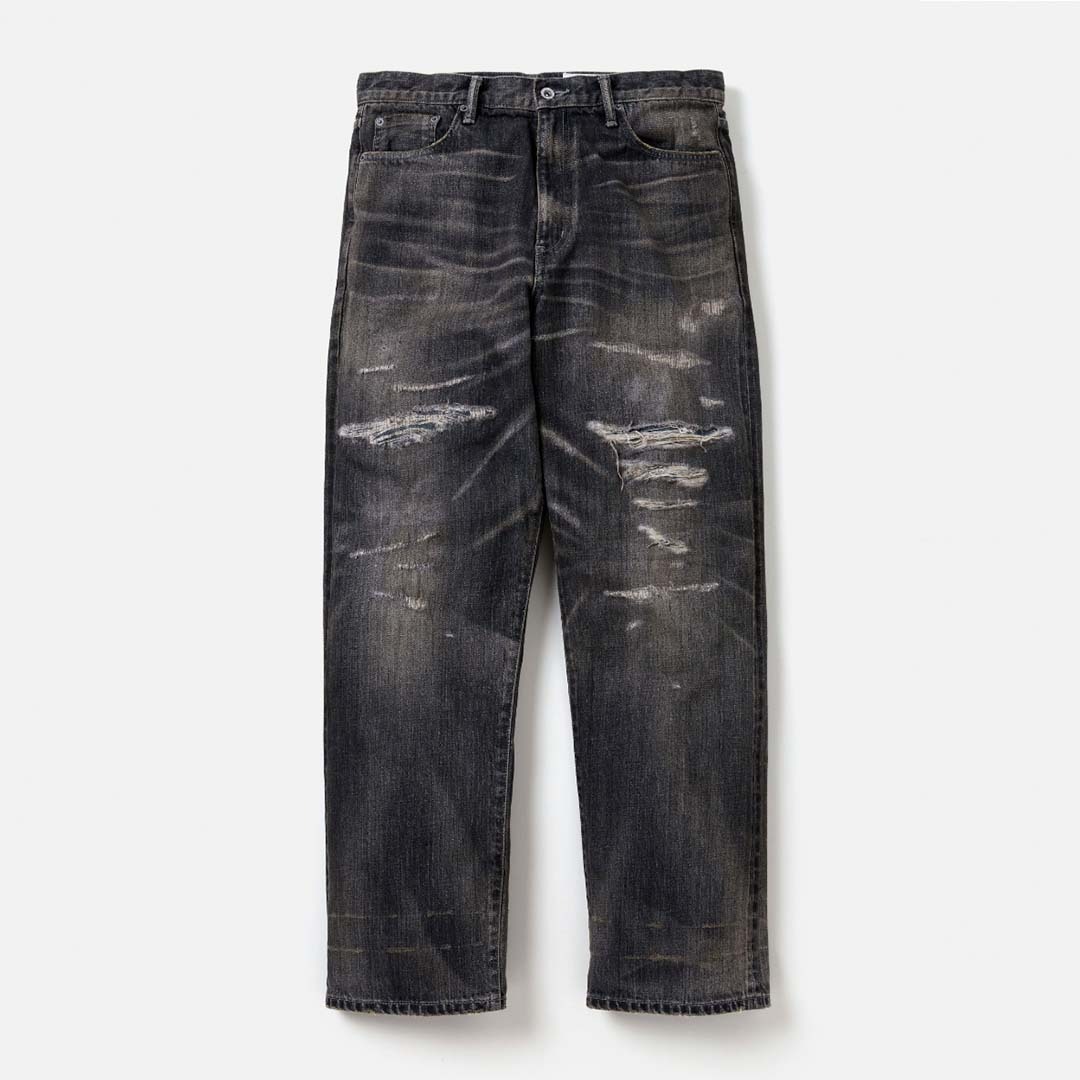 2024AW NEIGHBORHOOD SAVAGE DENIM DP BASIC PANTS 深寬 牛仔褲 牛王 現貨 242XBNH-PTM08