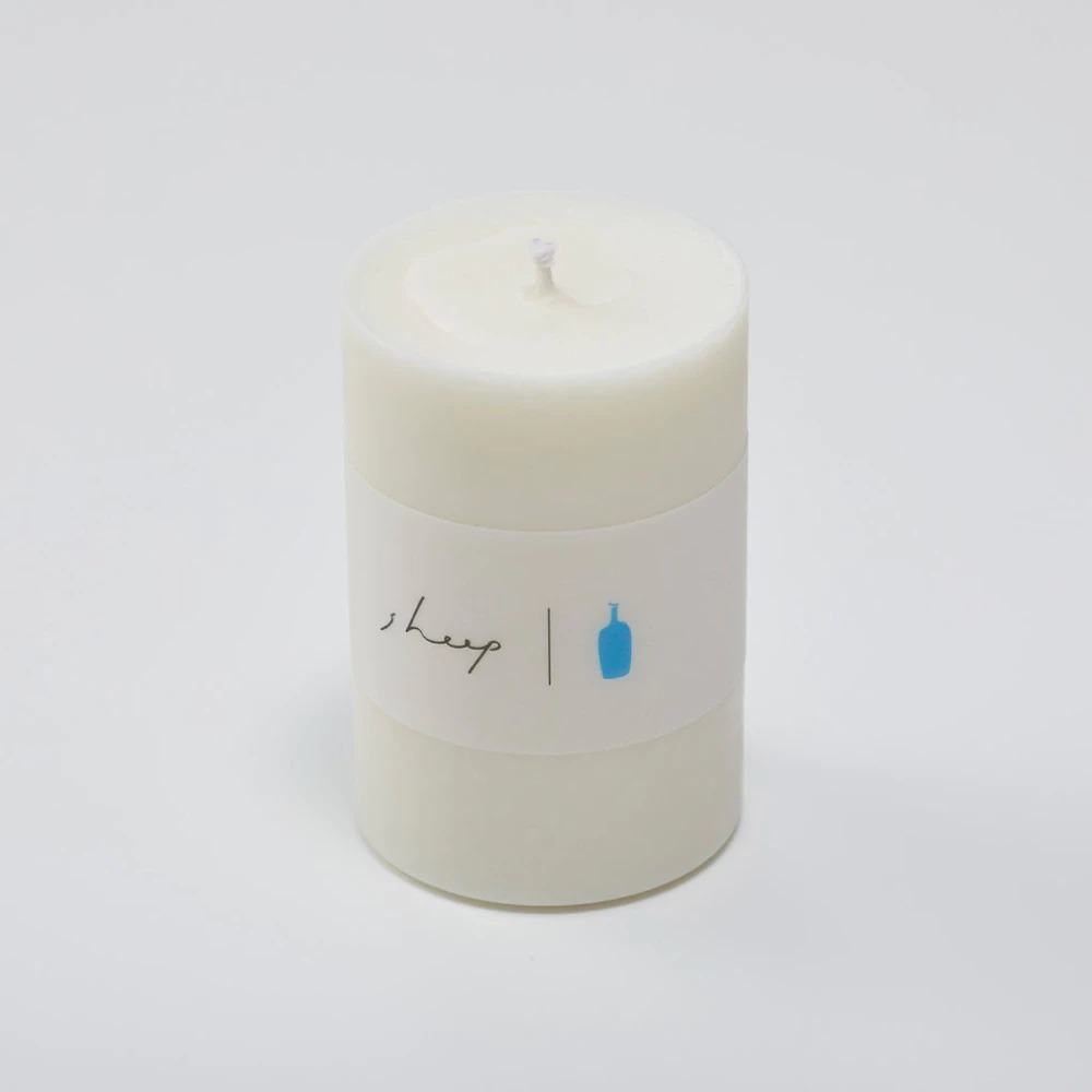 2024AW BLUE BOTTLE SOY CANDLE 蠟燭品牌 SHEEP 聯名 名古屋限定 大豆蠟燭 佛手柑 聖葉 絲柏 現貨
