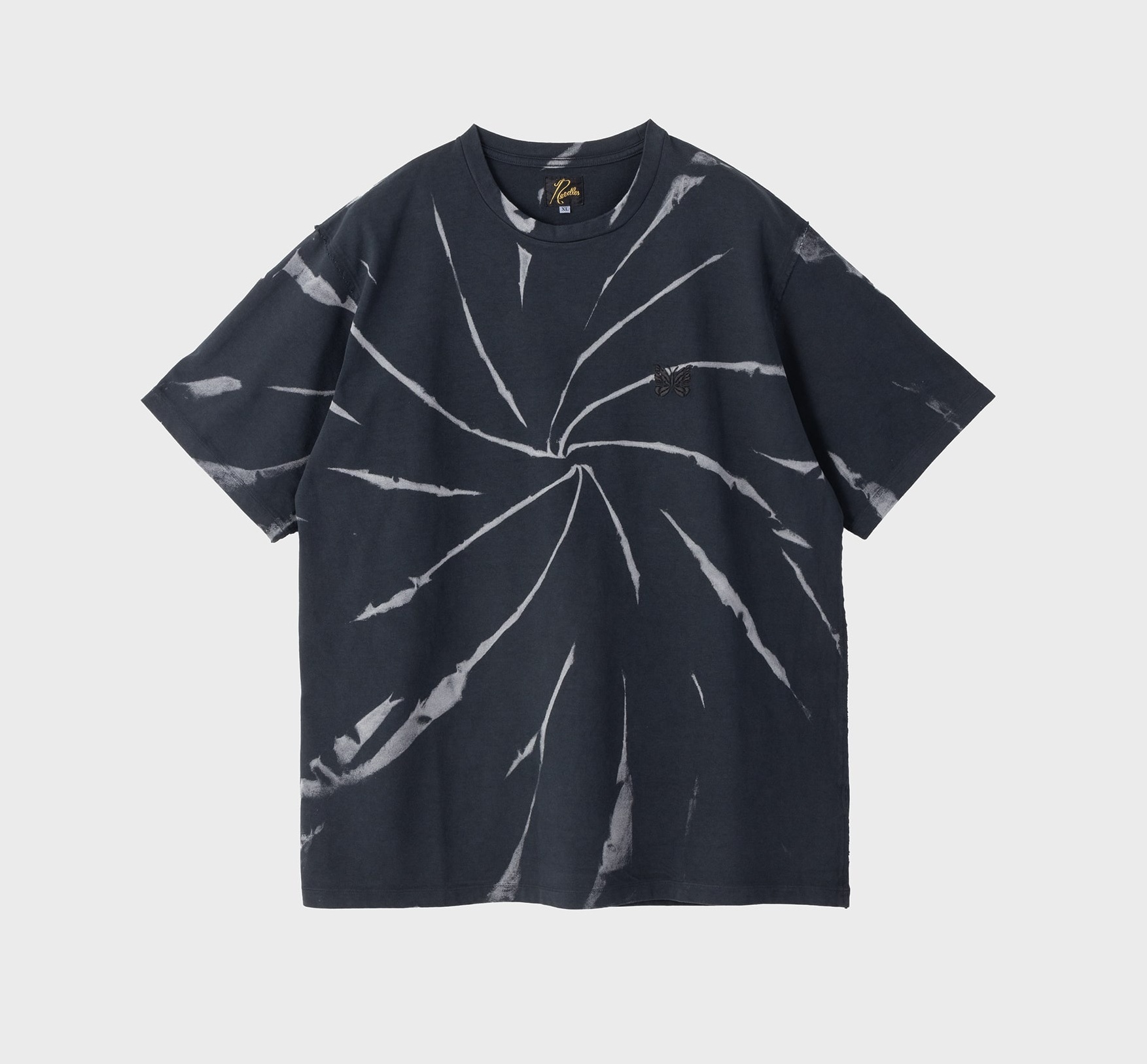 NEEDLES 2024 A/W TIE DYE TEE S/S - BLACK PRE ORDER ITEM (預訂中)