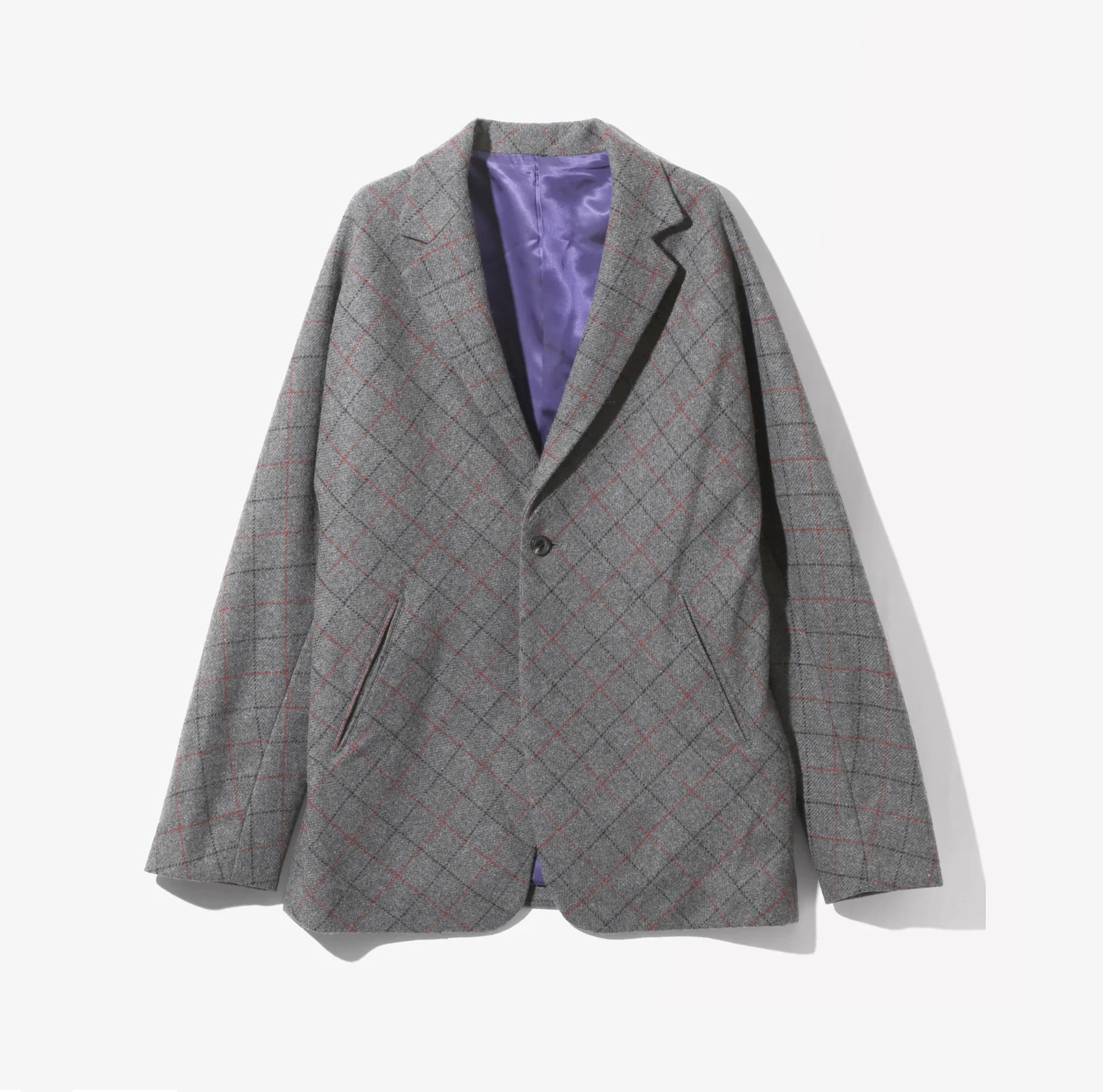 NEEDLES MILES JACKET PLAID TWILL - PRE ORDER ITEM (預訂中)
