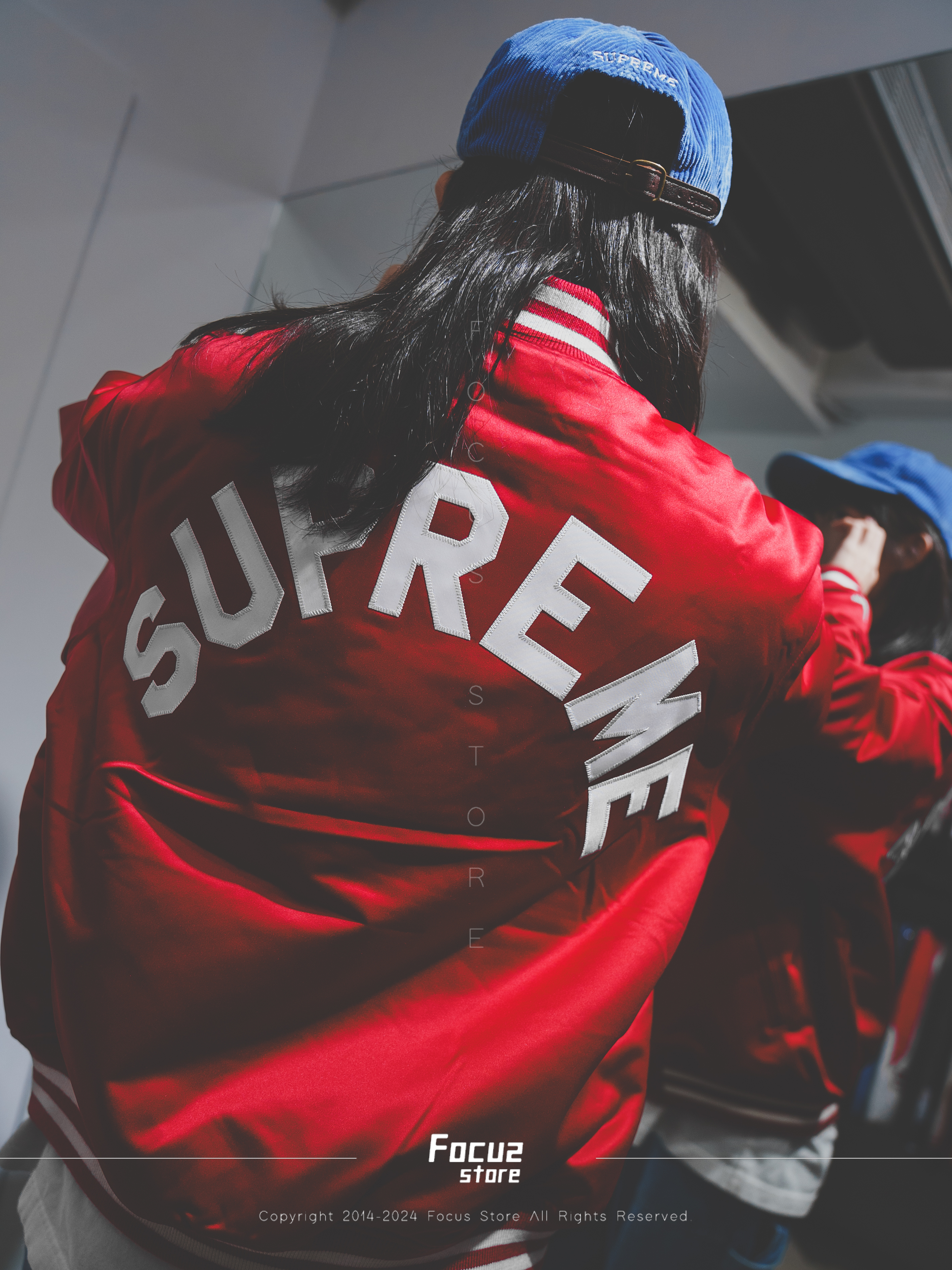 緊急特別セールSupreme Mitchell & Ness Jacket Supreme x Rap-A-Lot Records - Black Satin Embroidered Club