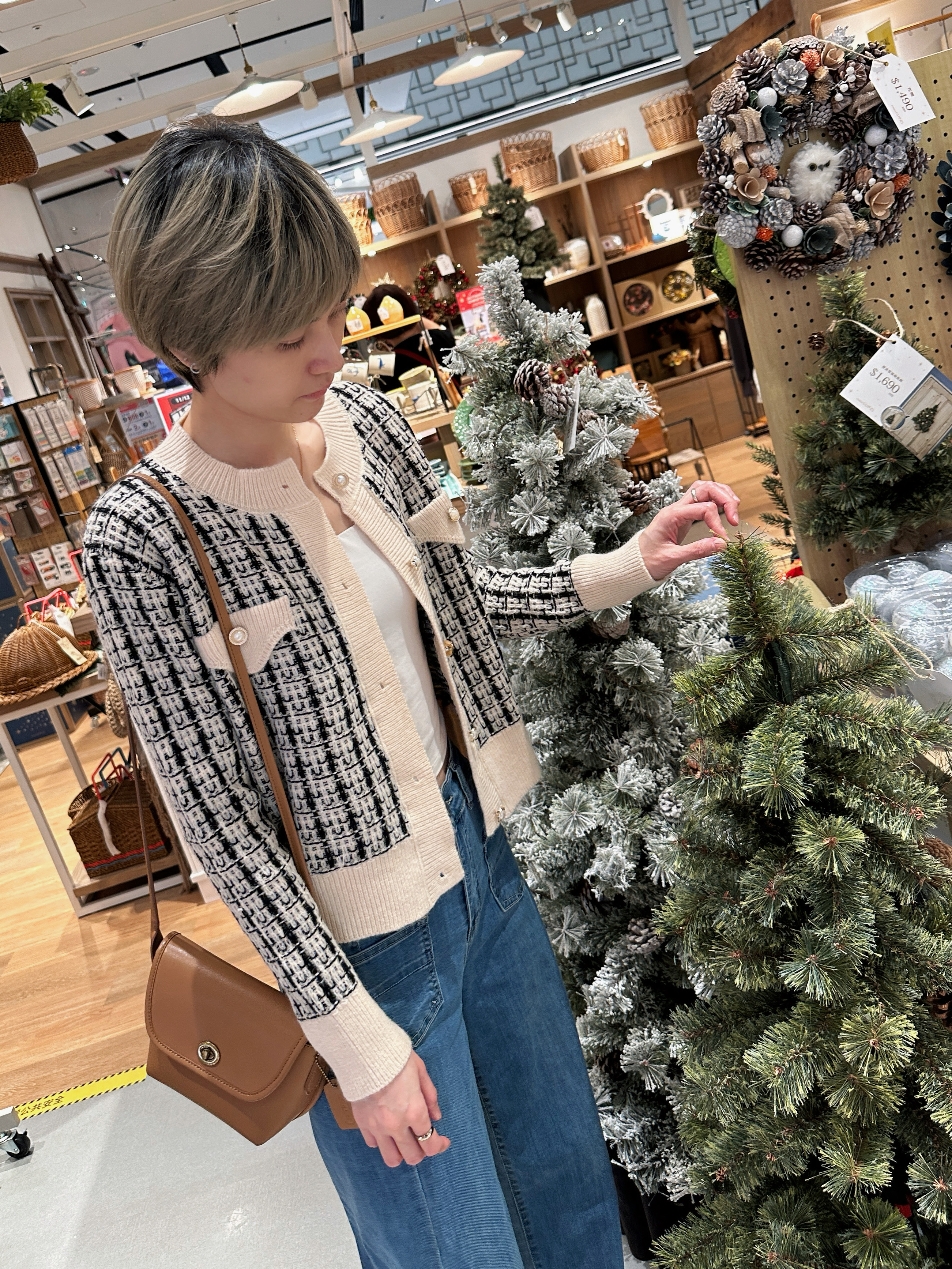 貴氣小香風針織外套