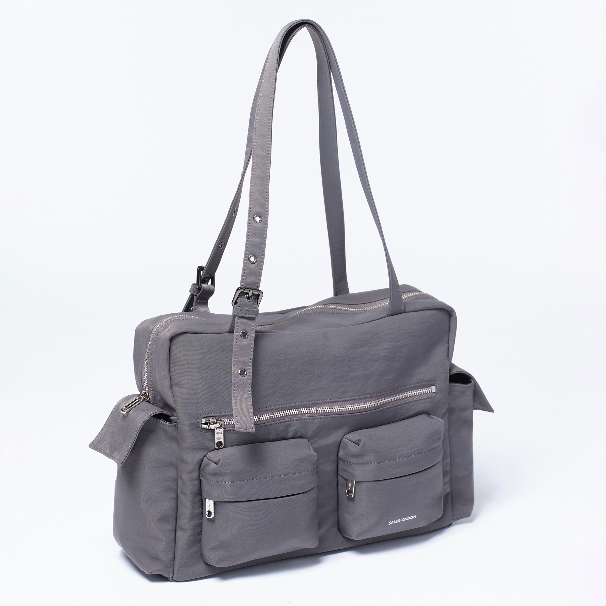 SAMO ONDOH pocket utility bag L goat red / Shoulder Bag