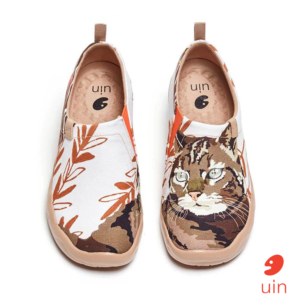 【 Uin 】西班牙原創設計 | 美國短毛貓 托萊多1 女鞋 彩繪鞋 休閒鞋 懶人鞋