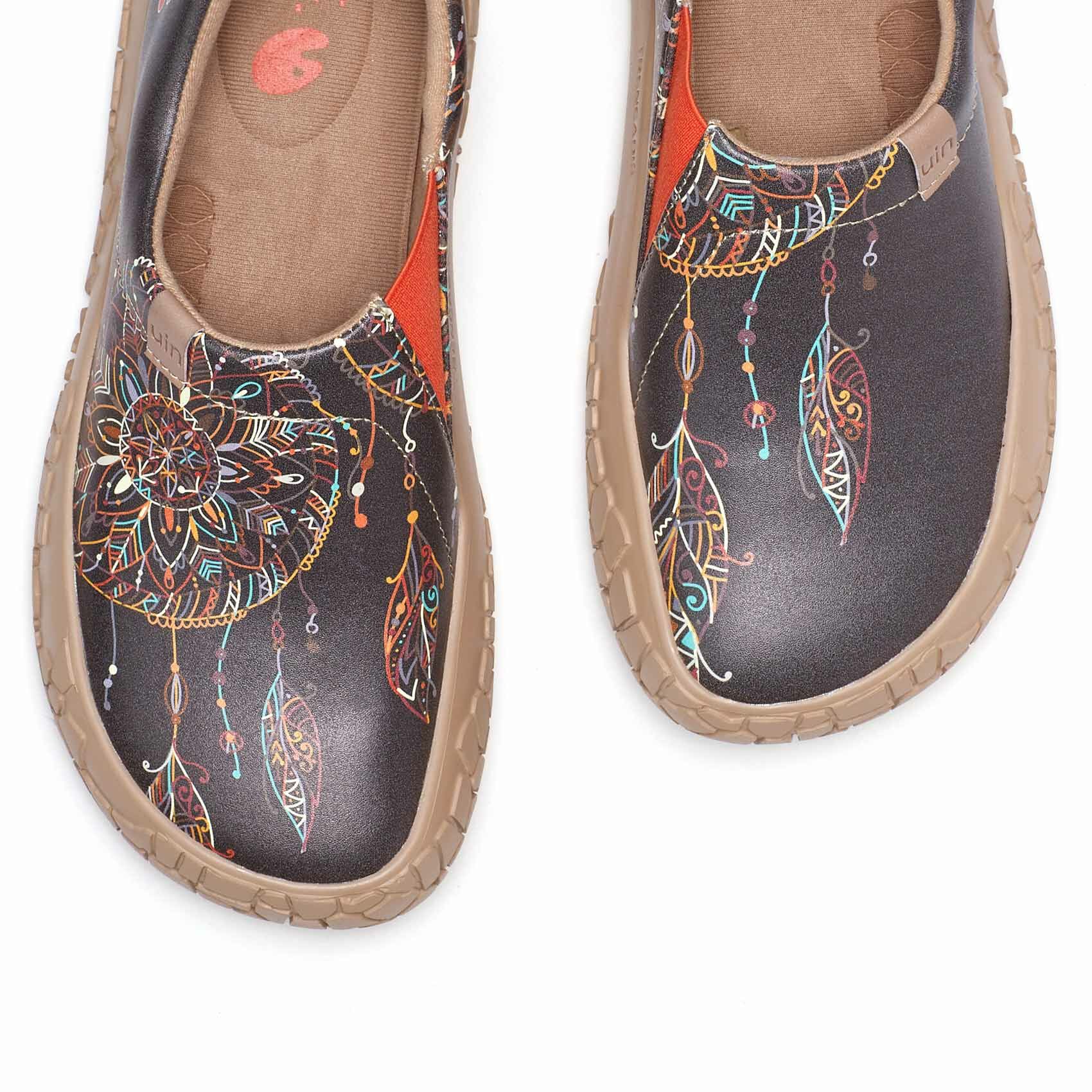 【 Uin 】西班牙原創設計 | 捕夢網 托萊多4 女鞋 彩繪鞋 休閒鞋 懶人鞋