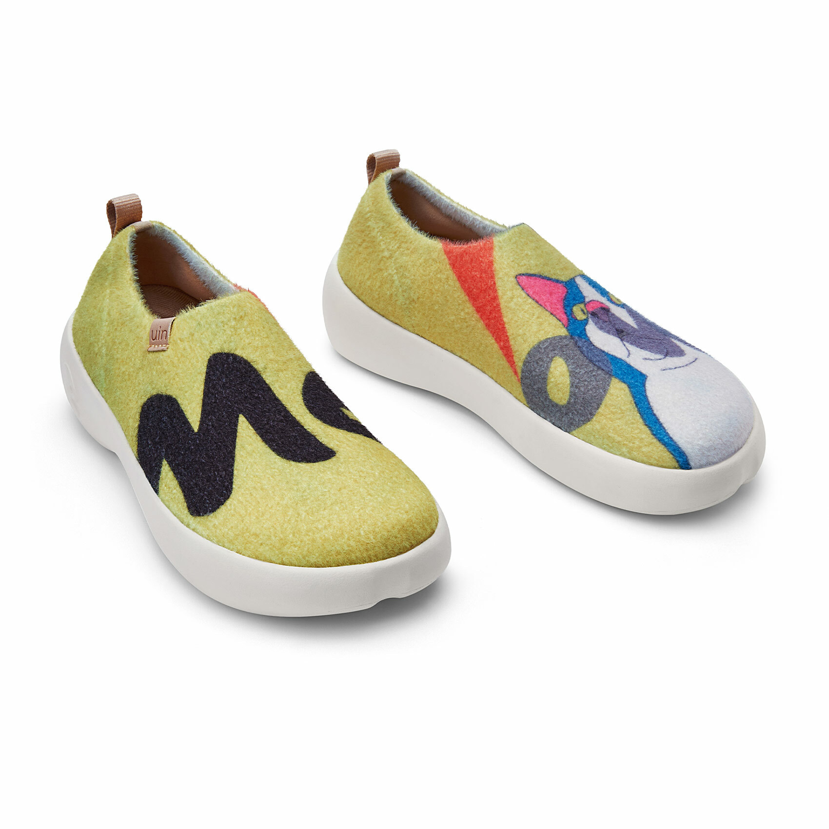 【 Uin 】西班牙原創設計 | 耍萌貓咪2 托萊多7 女鞋 彩繪鞋 休閒鞋 懶人鞋