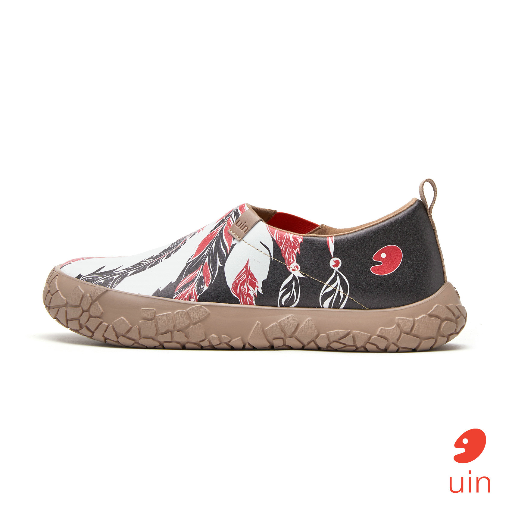 【 Uin 】西班牙原創設計 | 印第安頭飾 托萊多4 男鞋 彩繪鞋 休閒鞋 懶人鞋