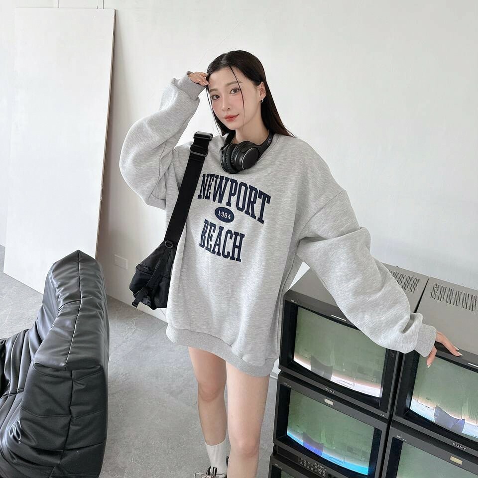 NEWPORT 刺繡毛大學Tee ( 3colors )