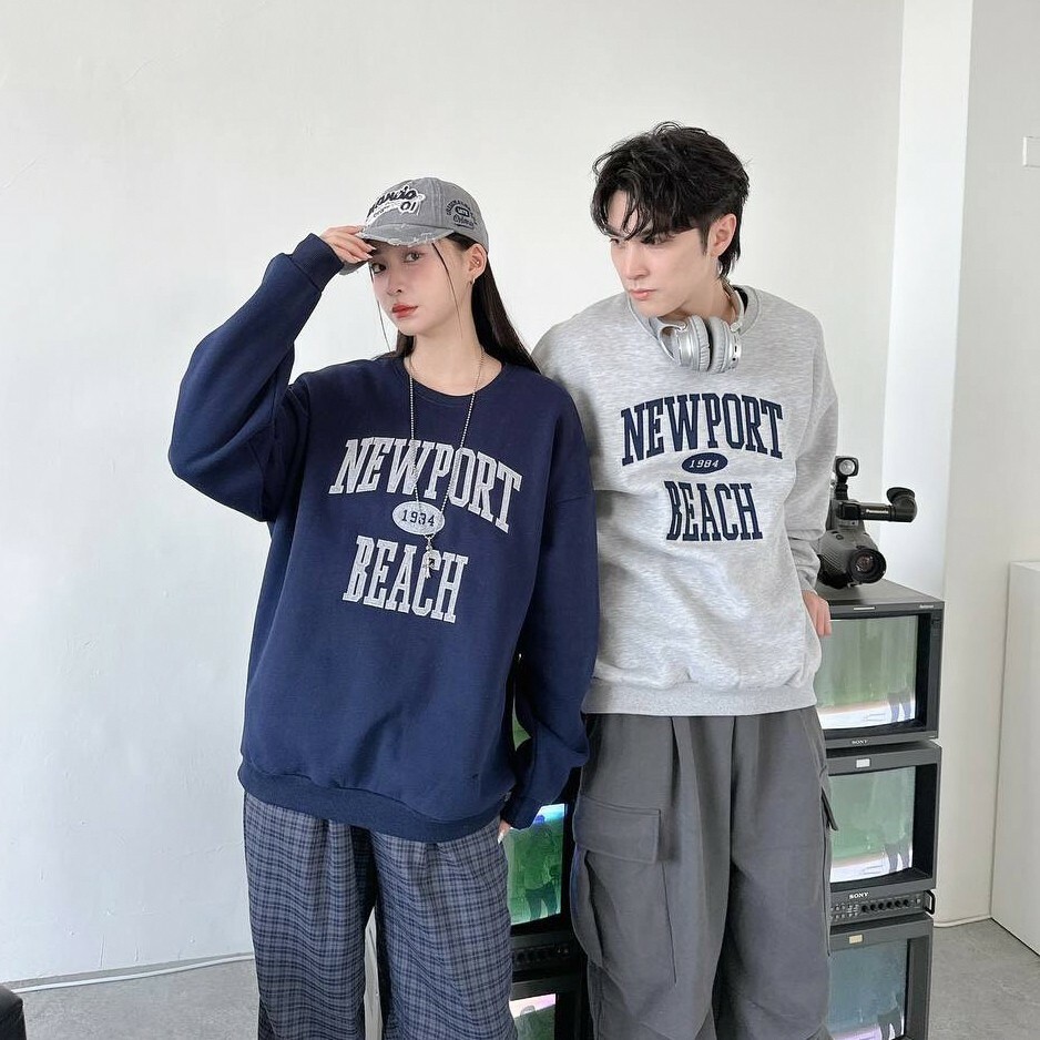 NEWPORT 刺繡毛大學Tee ( 3colors )