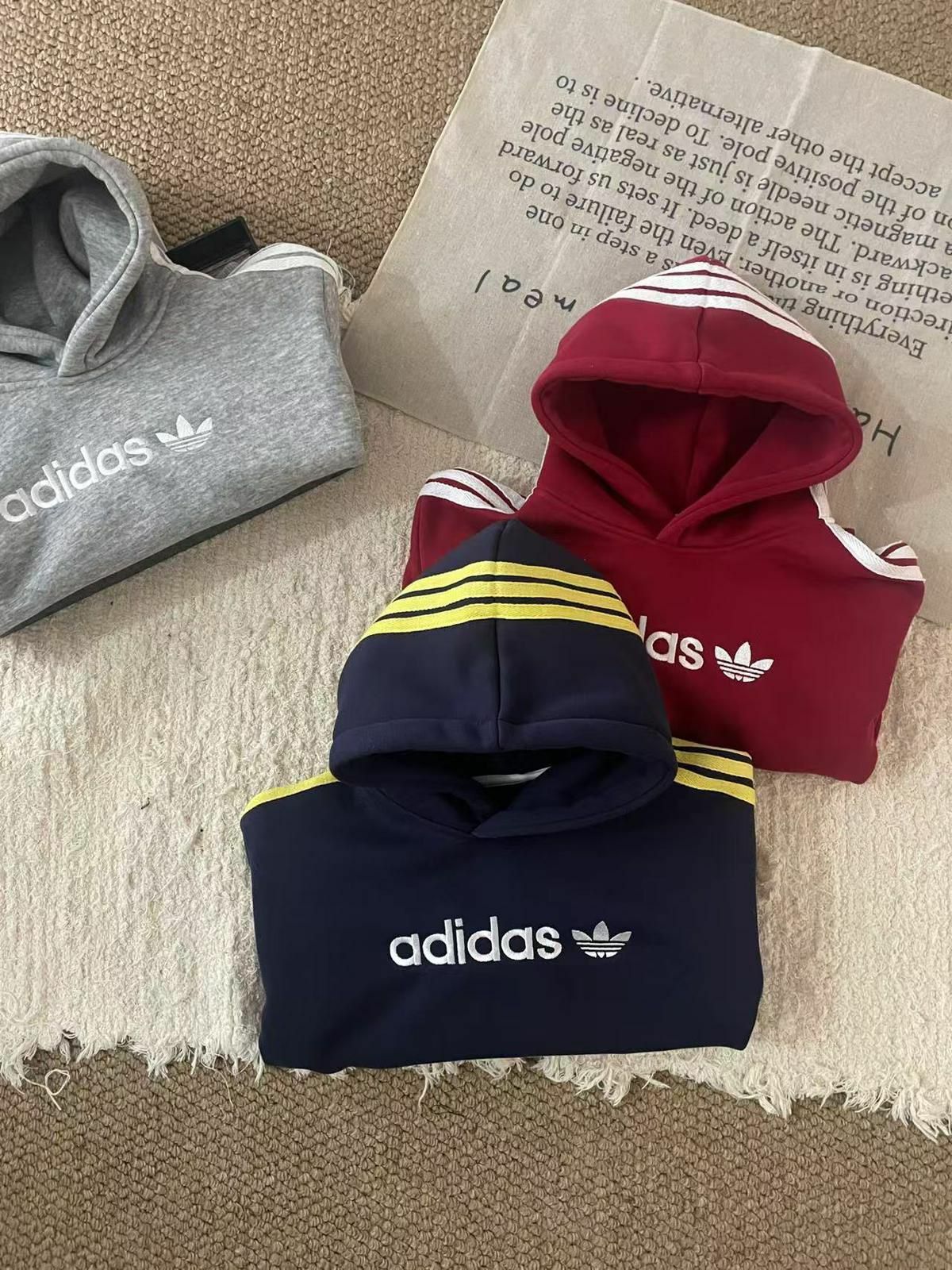 廠單 Ad復古加絨親子衛衣