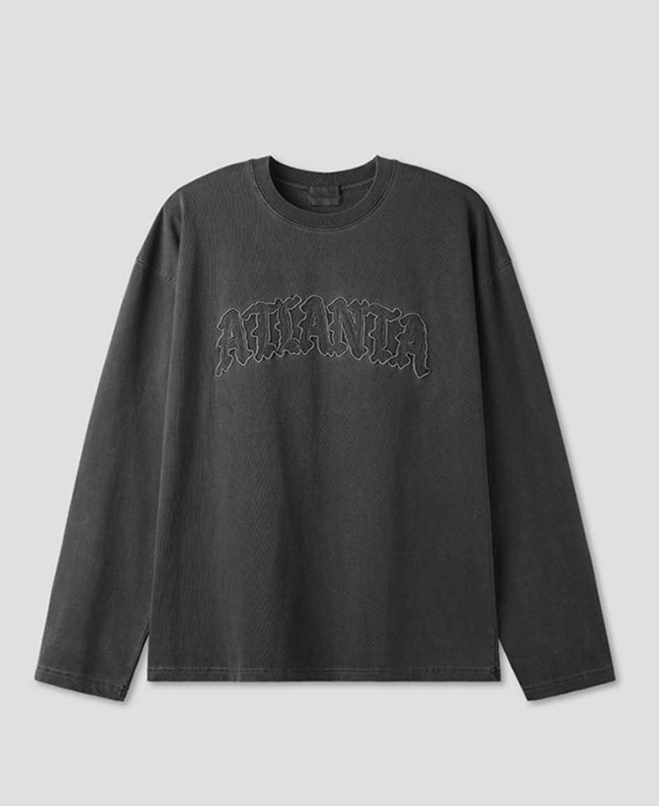 ATLANTA Supama棉質長袖T卹