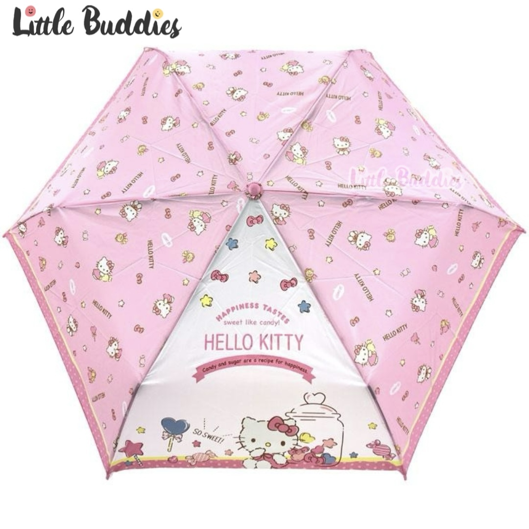 日本 Sanrio 防風骨縮骨遮 / 折疊傘 連遮袋 53cm