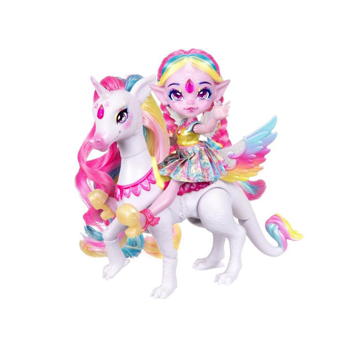 MAGIC MIXIES 閃爍精靈公仔系列 - 獨角獸精靈套裝
