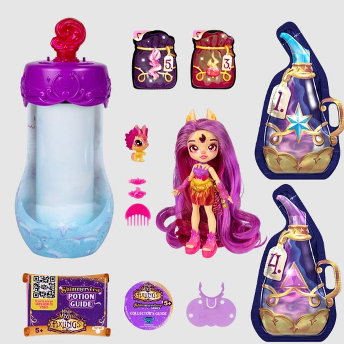 MAGIC MIXIES 閃爍精靈公仔系列 - 豪華美髮變色Pippa