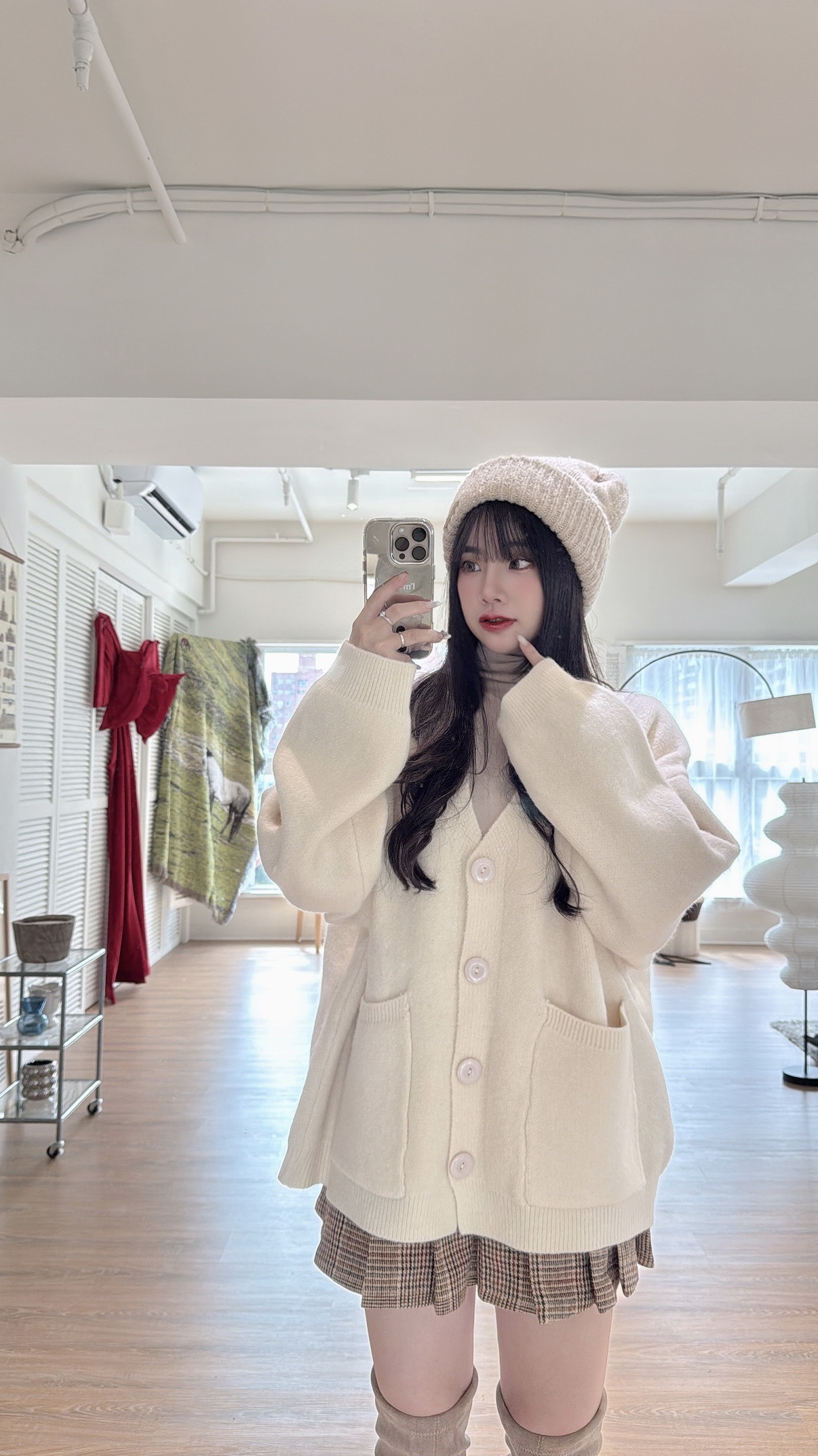 韓系奶萌針織帽🧁