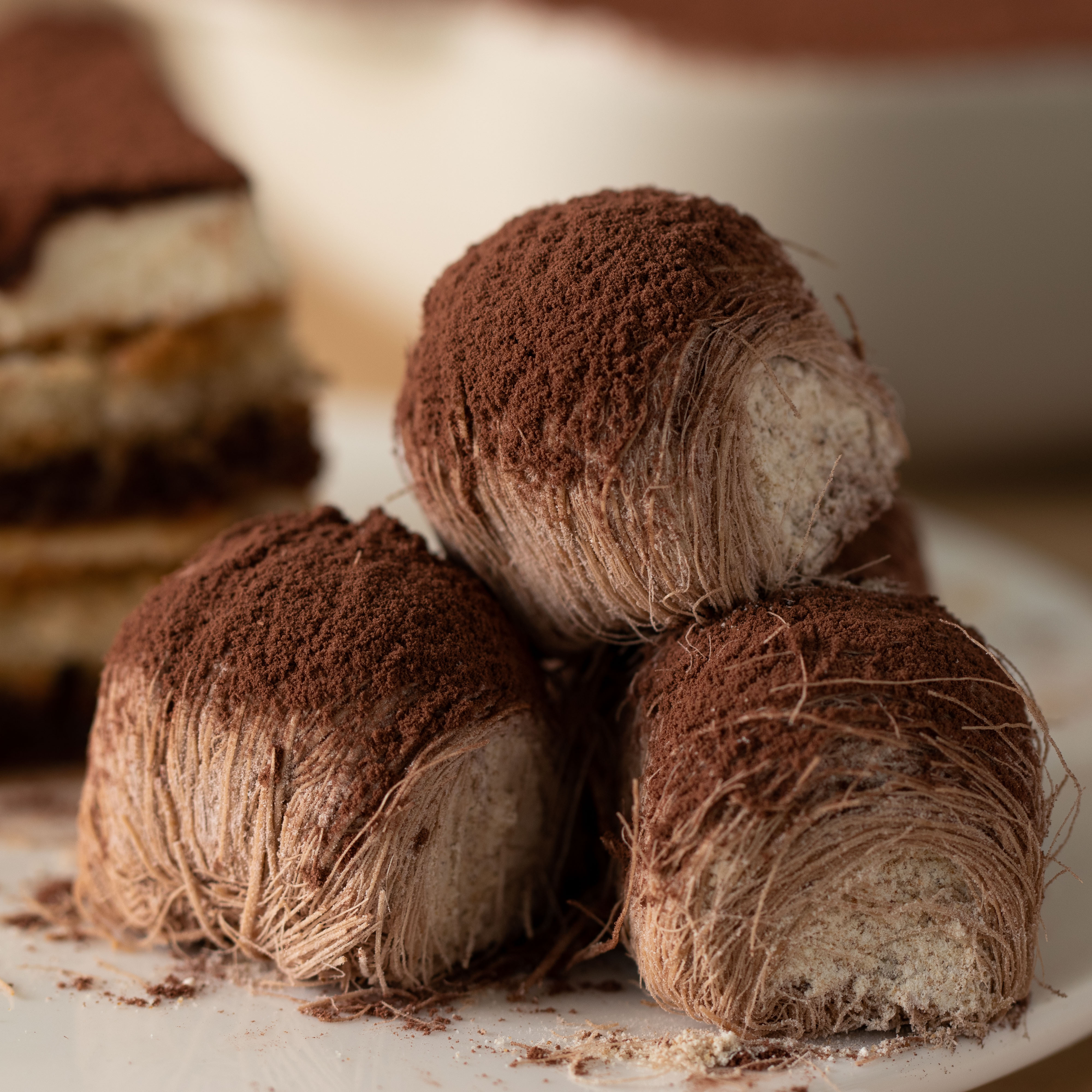 提拉米蘇法式龍鬚糖｜提拉米絲