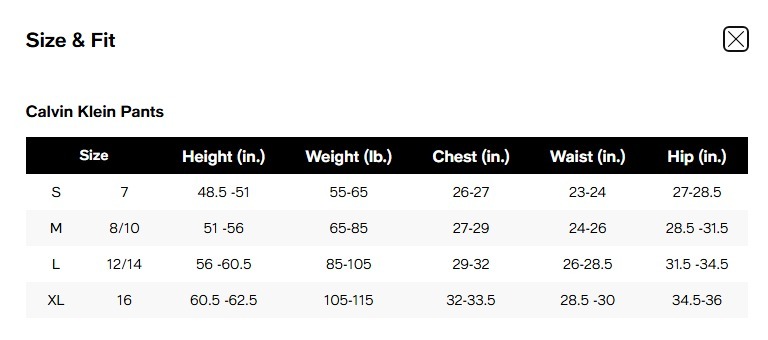 【預購】Calvin Klein Shimmer Wide G111934 中童長褲