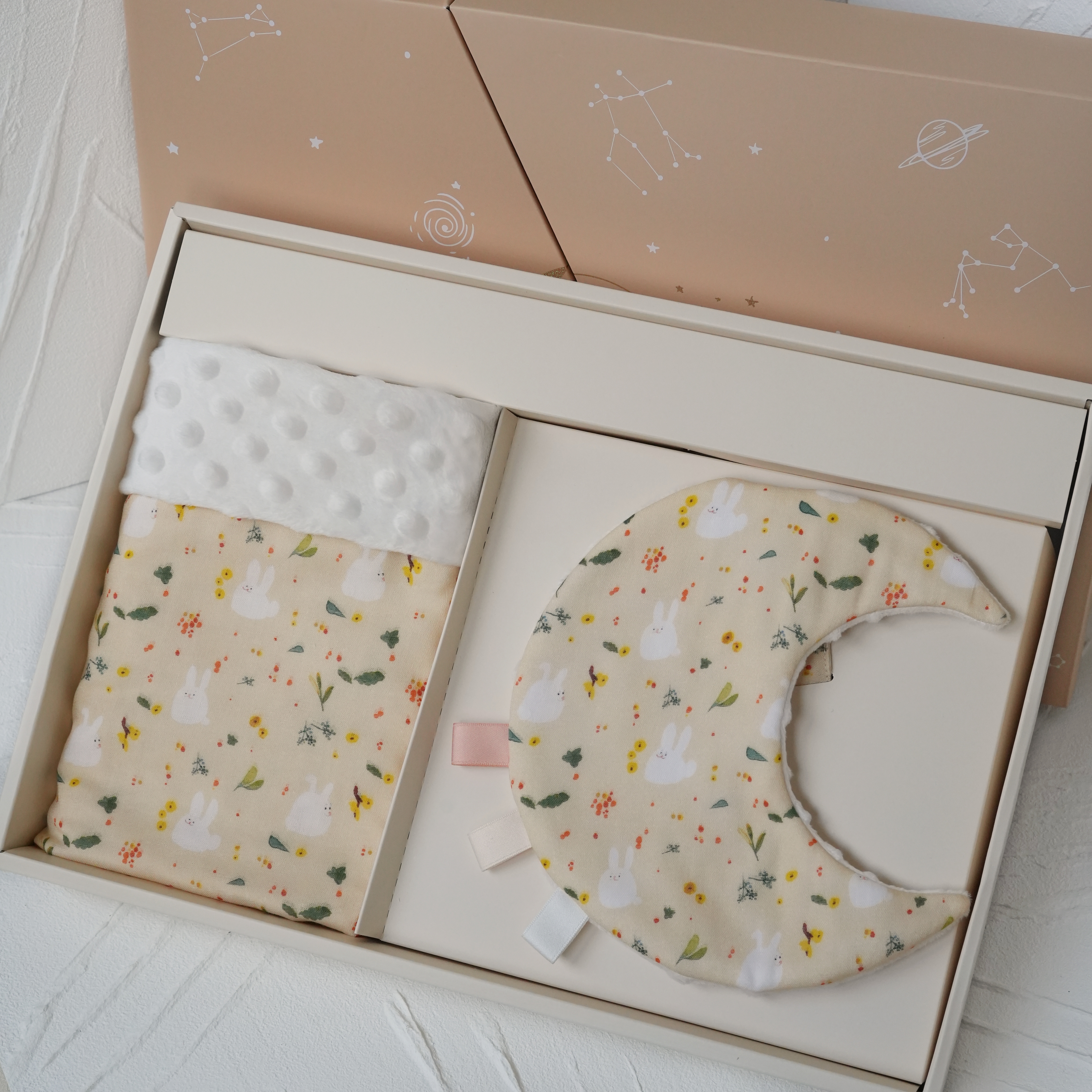 Hi Y.P store-彌月禮盒新生推薦組-獨家設計-香橙兔兔