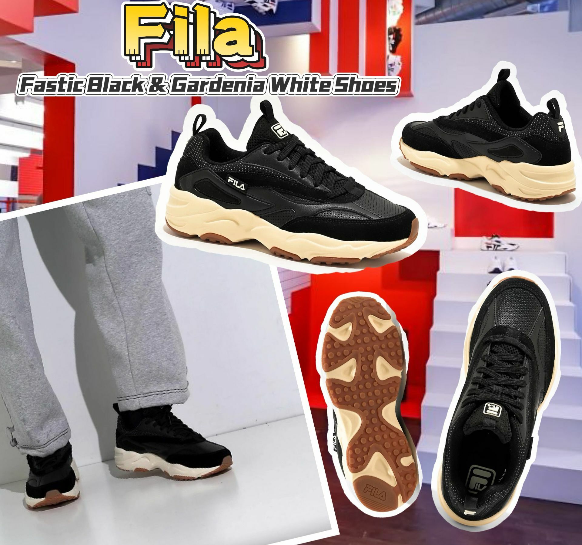 【預購】FILA Fastic G111944 男裝運動鞋