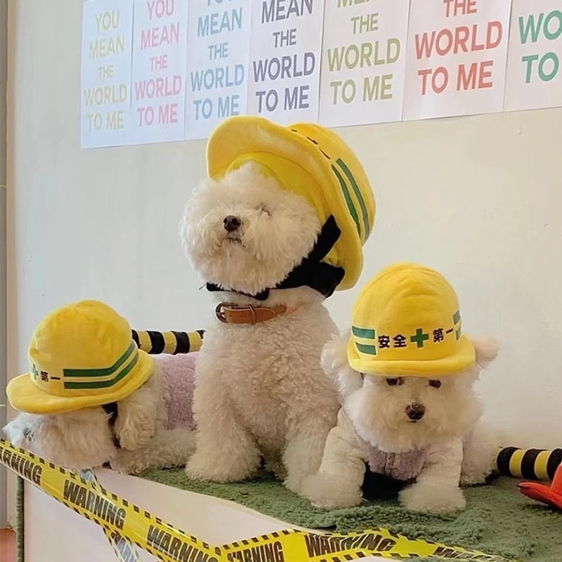 Puppy Doll 安全第一頭盔毛絨寵物帽| 聖誕party必備| 拍攝打卡道具| 聖誕禮物 交換禮物