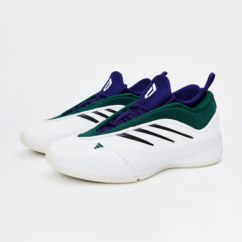 Adidas Dame 9 男鞋 白綠紫色 里拉德 包覆 緩震 實戰 運動 公鹿隊配色 籃球鞋 IG6603