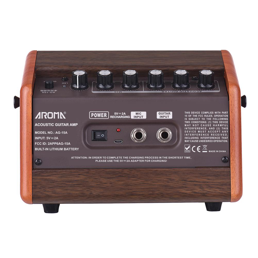 AROMA Aroma / AG-15A 15W 可攜式木吉他音箱 第 2 張圖片｜三峽吉他 / Bass