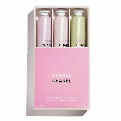 CHANEL CHANCE Hand Cream Trio Set Creme Main Eau Tendre Fraiche 3 x 20ml
