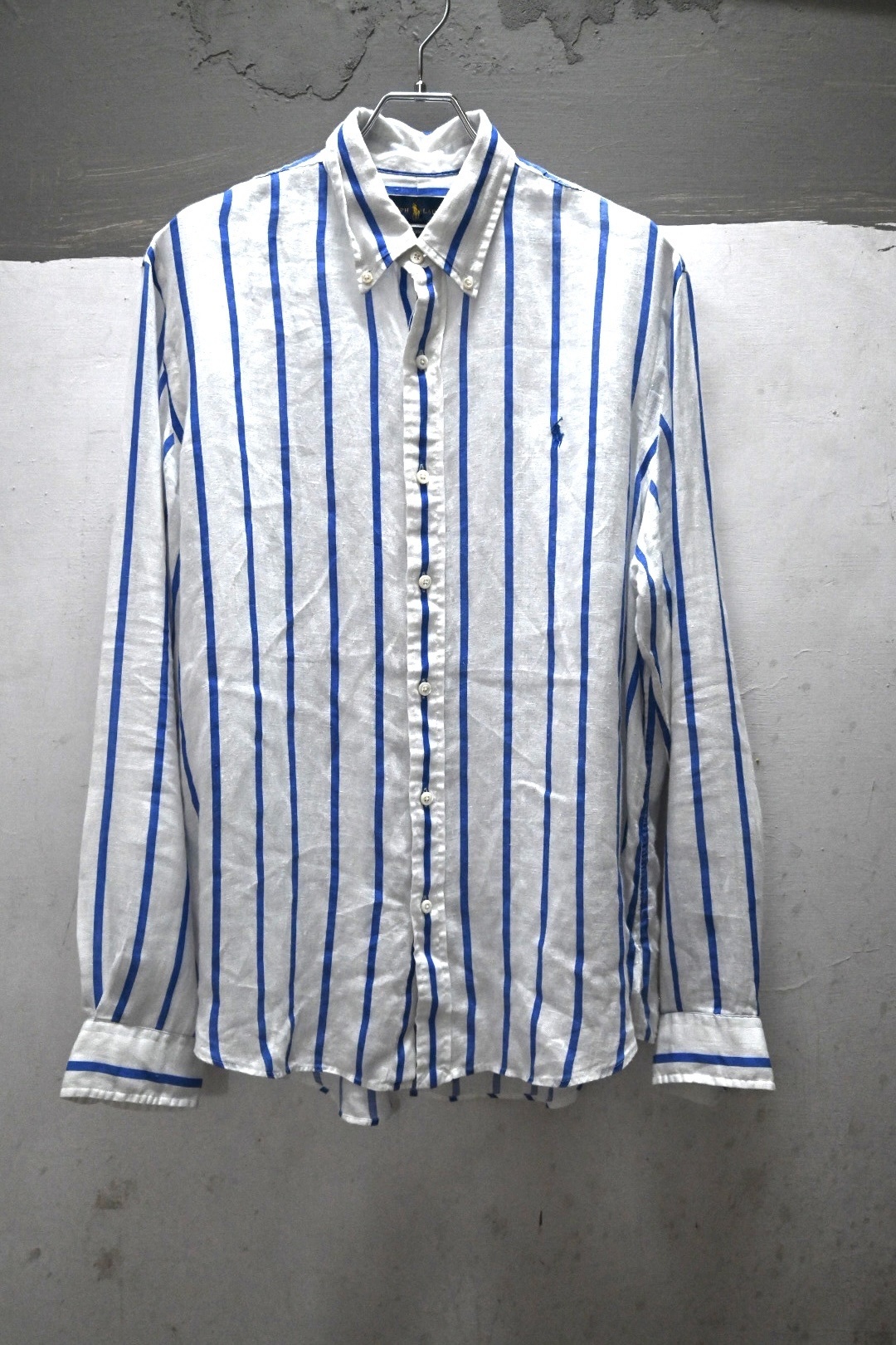 Polo Ralph Lauren Linen L/S Stripe Shirt