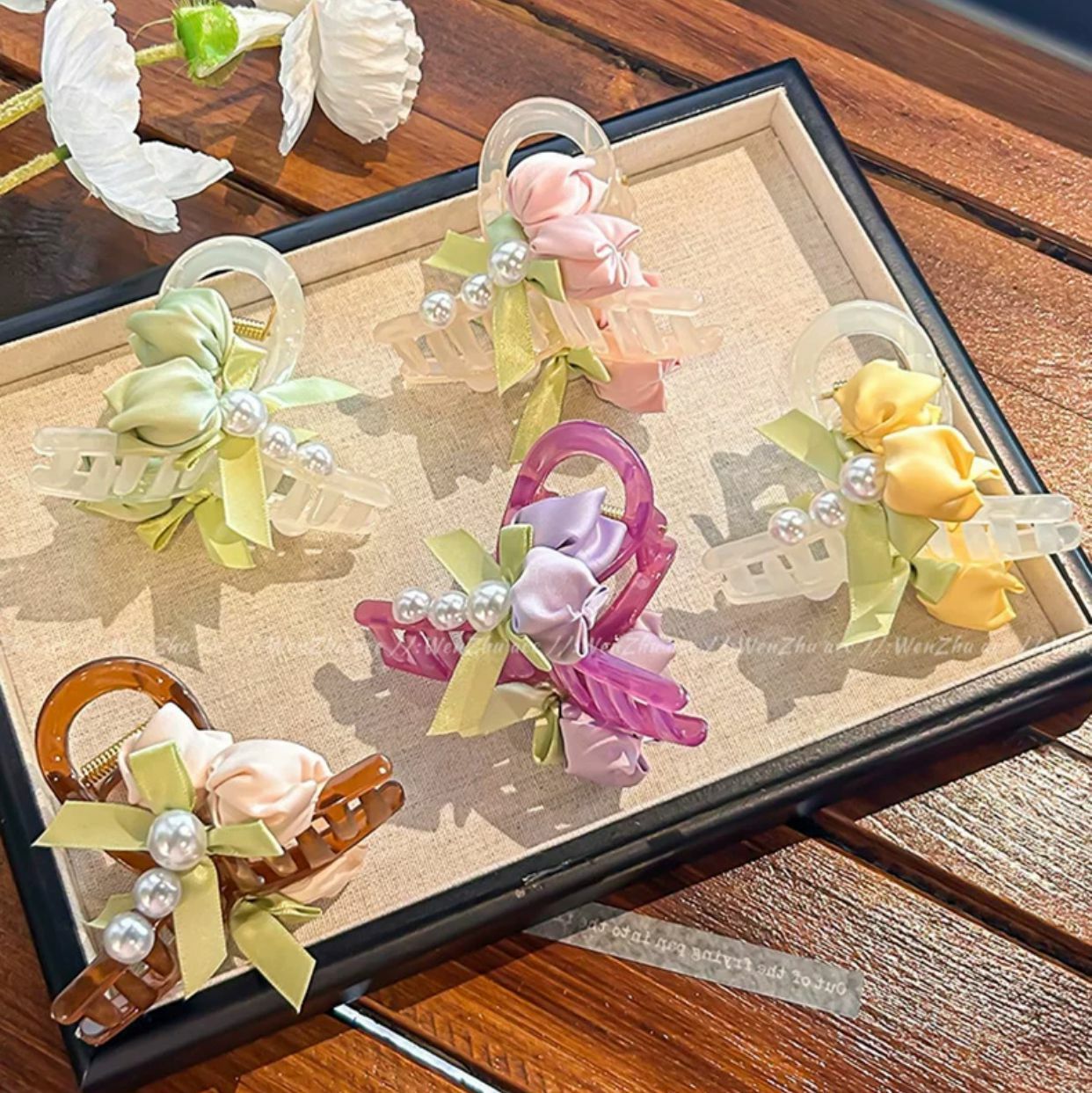 [2 FOR RM10] Tulip Forest Hair Claw