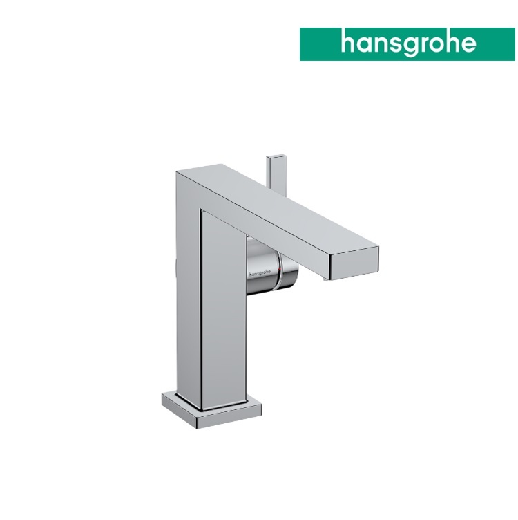 hansgrohe Tecturis E 73024, -000 Single lever basin mixer 110 Fine CoolStart with push-open waste set, with WaterfallStream flow - With GA Approval & Wels